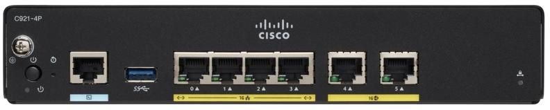 Router dual WAN Gigabit si 4 LAN Gigabit Cisco C921-4P