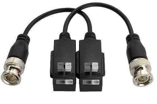 Set videobalun HDTVI/HDCVI/AHD, pana la 5MP -  HIKVISION DS-1H18S/E
