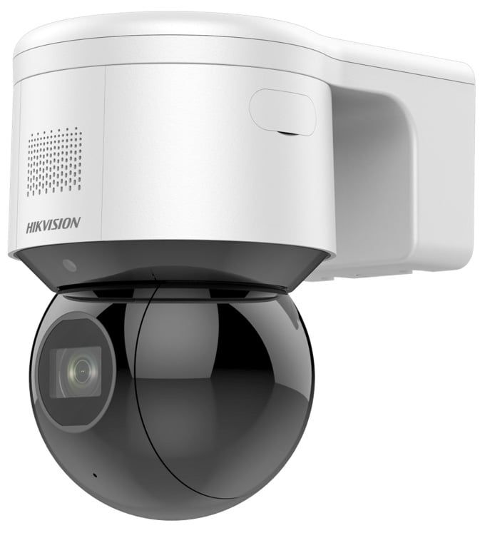 Camera PTZ Hikvision DS-2DE3A404IWG-E, DarkFighter, 4MP 2K, Iluminare duala, Alarma acustica si optica, slot MicroSD, PoE, IP66