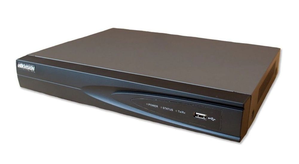 NVR 8 canale rezolutie 4K, compresie H.265+, 8 x PoE, Hikvision, DS-7608NI-K1/8P