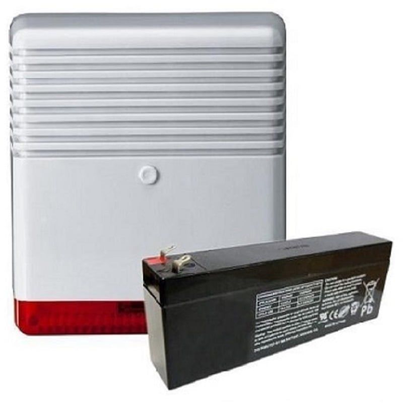 Sirena de exterior Paradox SIR/PLL cu acumulator 2,4AH