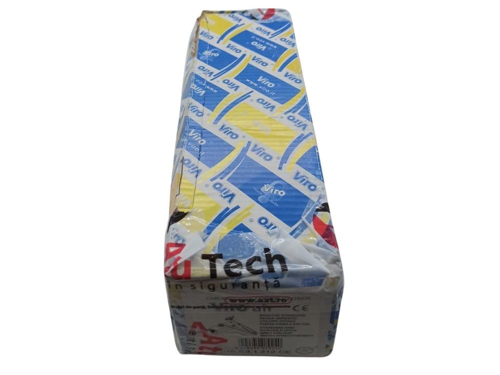 [RESIGILAT] Amortizor VIRO AIR cu pinion si cremaliera, pentru usi de maxim 95cm si 60kg, gri, 118.03.1.212.CE-R1