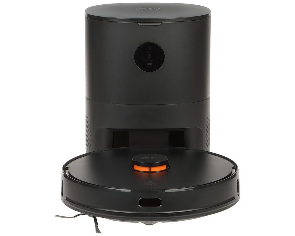 [RESIGILAT] Aspirator robot cu baza descarcare, 100% autonom, functie de spalare cu mop, putere aspirare 2700Pa, LiDAR, 3200 mAh, Imou RV-L11-A-R