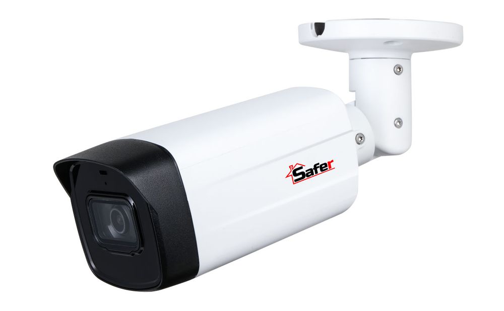 [RESIGILAT] Camera de supraveghere HDCVI pentru exterior, 2MP Full HD, 3.6 mm, IR 80m, IP67, Safer SAF-BM2MP80F36TH-R1