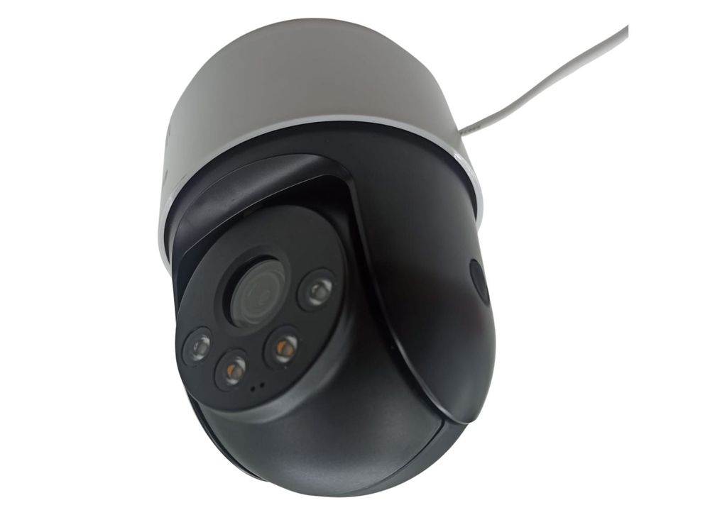 [RESIGILAT] Camera de supraveghere IP PT Dahua Eco Series, WizSense, 5MP 2K, Iluminare Duala 30m, Alarma, Audio, PoE, IP66, SD2A500NB-GNY-A-PV-R1