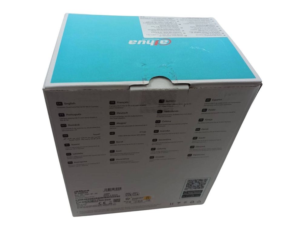 [RESIGILAT] Camera IP cu rotire de pe mobil, PT Wi-Fi Dahua, 5+5MP, Iluminare duala, Alarma, Slot microSD, IP66, IPC-P5D-5F-PV-0280B/0600B-R1