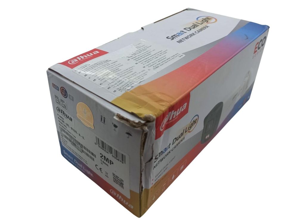 [RESIGILAT] Camera supraveghere IP Dahua Eco Series IPC-B1E29-A-IL-0360B-S2-R1, 2MP, 3.6mm, Iluminare duala, Microfon, PoE, IP67