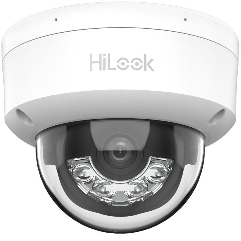 [RESIGILAT] Camera supraveghere IP Hikvision HiLook IPC-D160HA-LU-R1, 6MP, 2.8mm, Smart Hybrid Light, Microfon, PoE, IP67