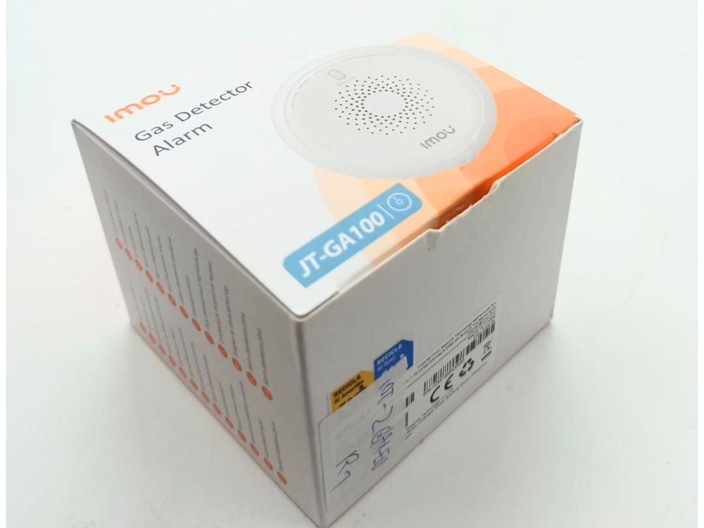 [RESIGILAT] Detector de gaz, Wireless, Zigbee, 12VDC, alarma sonora si luminoasa, notificari aplicatie, carcasa ignifuga, IMOU IOT-ZGA1-EU-R1
