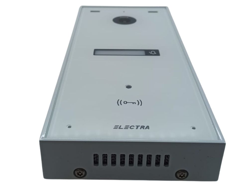 [RESIGILAT] Post exterior videointerfon, 1 familie, alb, montaj aparent, Electra VPH.01S03.ELWTL-R1