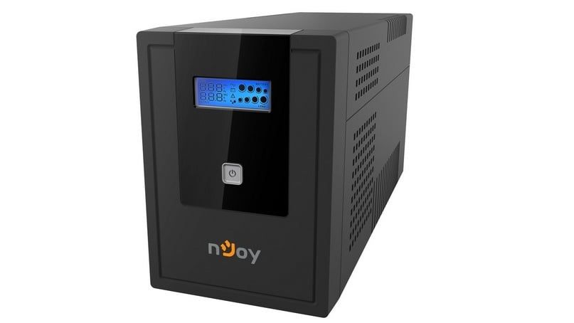 [RESIGILAT] UPS  monofazat, 230V, 1.2KW NJOY UPCMTLS620HCAAZ01B-R, unda sinusoidala simulata, 4 prize Schuko