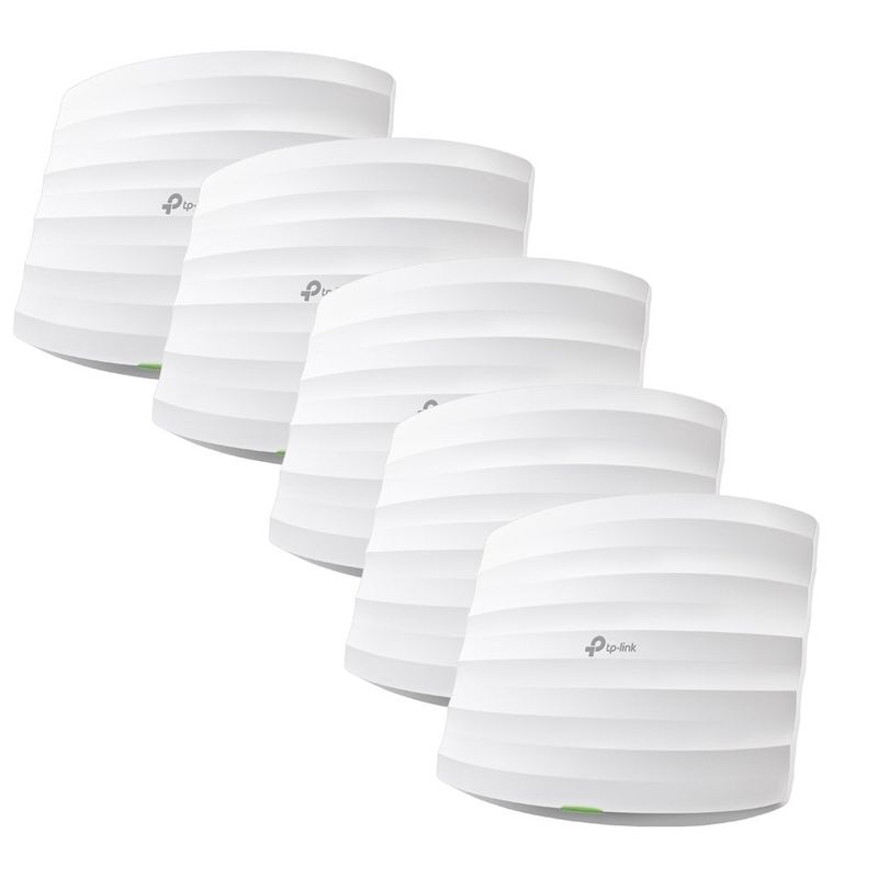 Set 5 Access Point Wireless Dual-Band Gigabit cu montare pe tavan, Gigabit, Tp- Link AC1750, EAP245(5-pack)