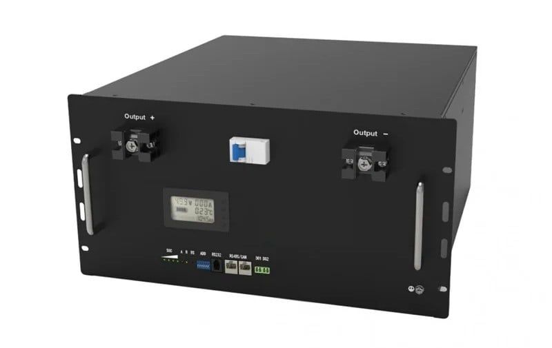 Acumulator fotovoltaice LiFePO4, 9.6kWh, 48V, IP20, VestWood VT-48200B
