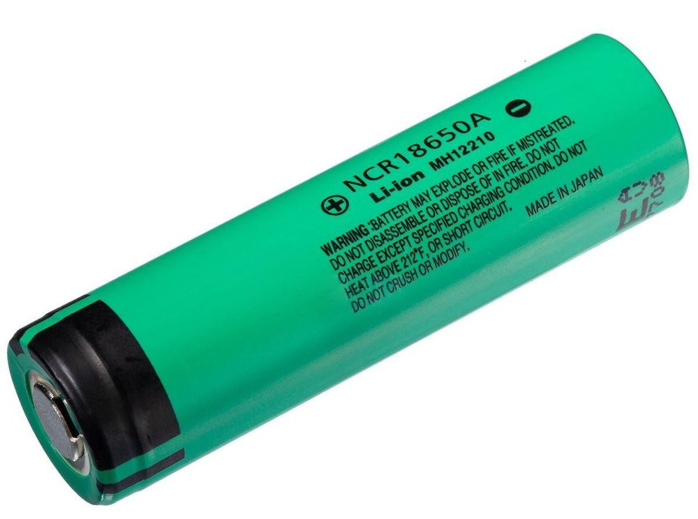 Acumulator Li-Ion Panasonic 18650, 3,1Amperi (3100 mAh) 3,7V, BA084464