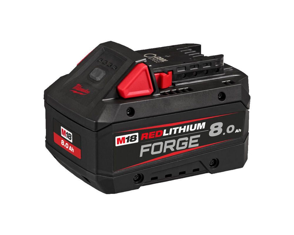 Acumulator Milwaukee M18 FB8 8Ah, 18V, tehnologie REDLITHIUM FORGE, compatibilitate sistem M18, 4932492131