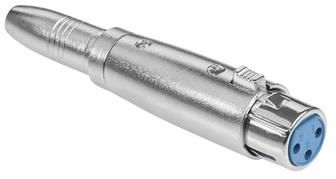 Adaptor Jack 6.3 Tata la XLR mama STEREO, ZLA0313-3