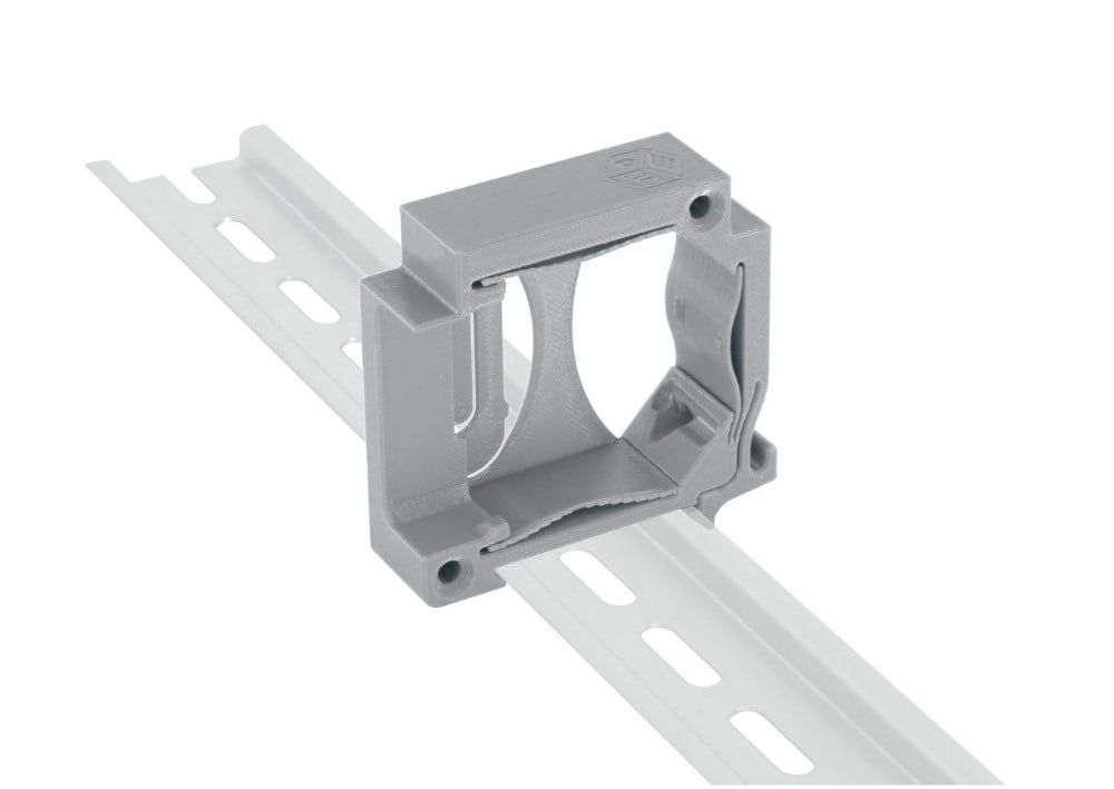 Adaptor sina DIN universal DIN-FLEXIRAIL, compatibil relee Shelly, instalare usoara
