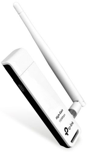 Adaptor USB Wireless TP-Link TL-WN722N, 150Mbps, antena detasabila 4dBi, WPS
