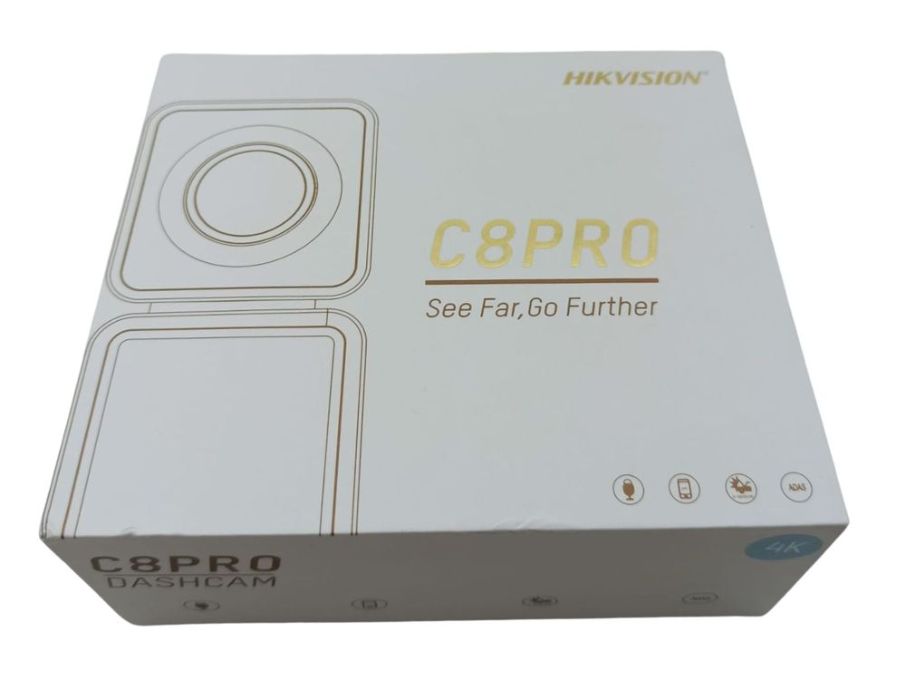 [RESIGILAT] Camera auto Hikvision AE-DC8222-C8PRO/4K-R1, 8MP, Wi-Fi, ecran 240x 320, slot card microSD, audio bidirectional, ADAS, senzor G, aplicatie mobila