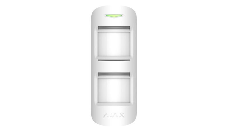 [RESIGILAT] Detector de exterior 90 grade cu imunitate la animale AJAX MOTIONPROTECT OUTDOOR WH-R