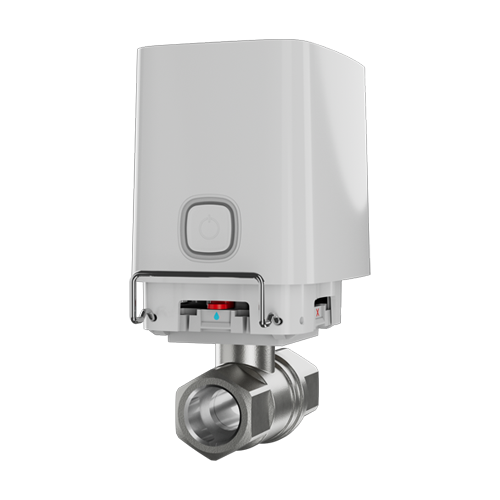 Robinet inteligent wireless cu electrovalva AJAX WATERSTOP-3/4INCH, alimentare pe baterii sau alimentator 9V, frecventa 868 MHz