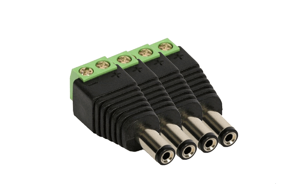Set 4 mufe DCM pentru conectarea camerelor de supraveghere set4xdcm