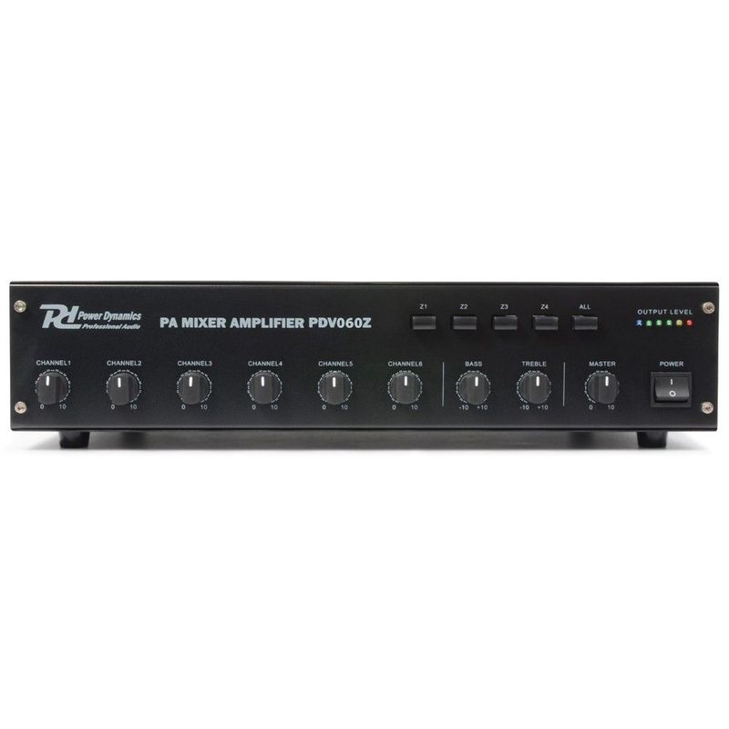 Amplficator 4 zone 60W Public Adress