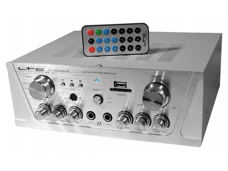 Amplificator 2x30W cu SD si USB Player