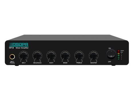 Amplificator PA 35W 100V si 4-16Ohmi comutare Phantom power MP35