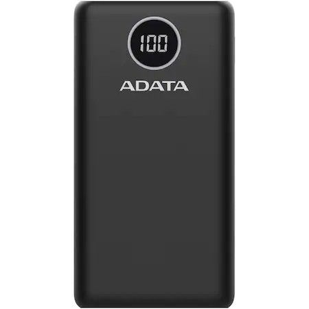 Power Bank 20000mAh Quick Charge 3.0, 3 x USB, Negru, ADATA  AP20000QCD-DGT-CBK