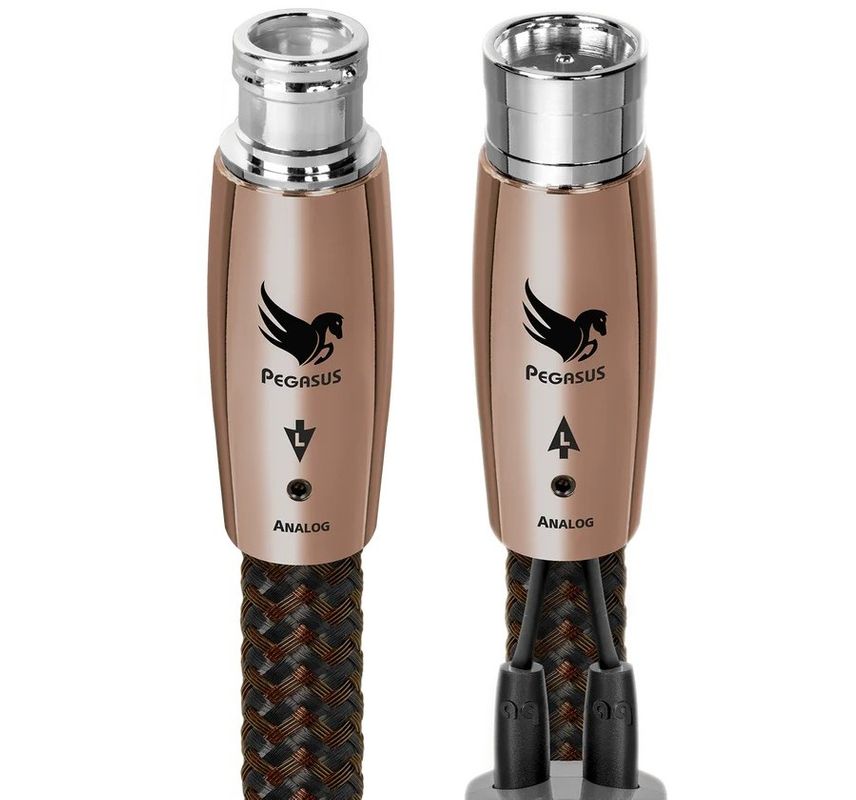 Cablu audio 2XLR-2XLR Audioquest AUDHC-AQ-ICPEGASUSXLR0.75, solid PSC+, lungime 0.75m