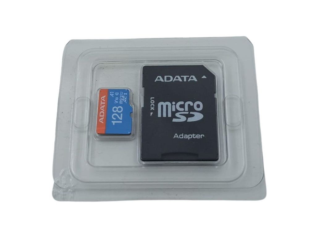 [RESIGILAT] CARD MicroSD ADATA 128GB Clasa 10 cu adaptor, AUSDX128GUICL10A1-RA1-R1