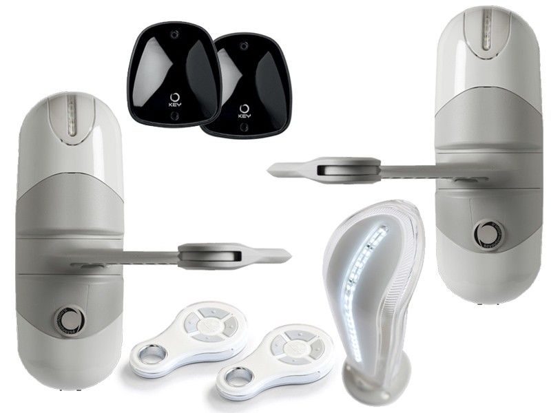 Automatizare poarta batanta brat articulat cu illuminare Key Automation