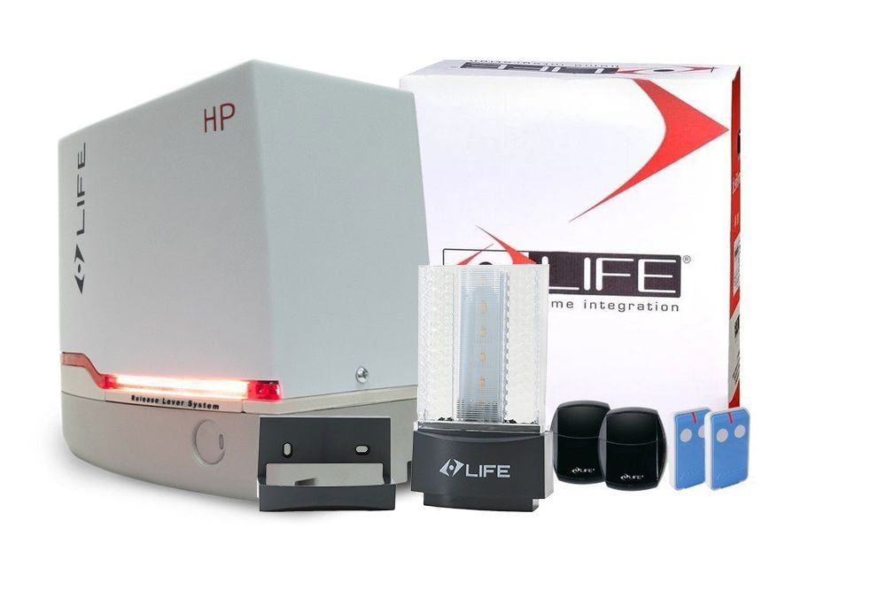 Automatizare pentru porti culisante Life Deus DEUS6HP, maxim 600kg, 24V