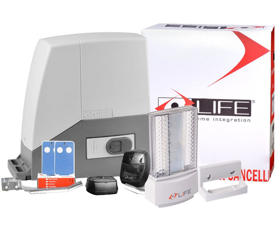 [RESIGILAT] Kit automatizare poarta culisanta 400 Kg LIFE Acer400-R2
