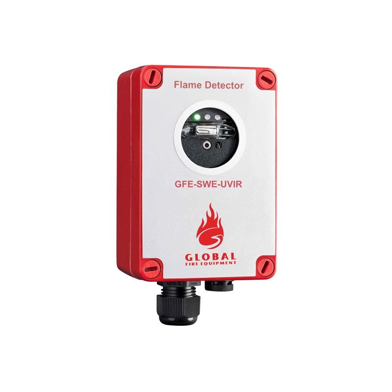 Detector flacari anti explozie GFE-SWR-UVIR DETECTOR FLAC, detectie UV si IR, imunitate alarme false, analiza frecventa flacara, EN54-10, ATEX