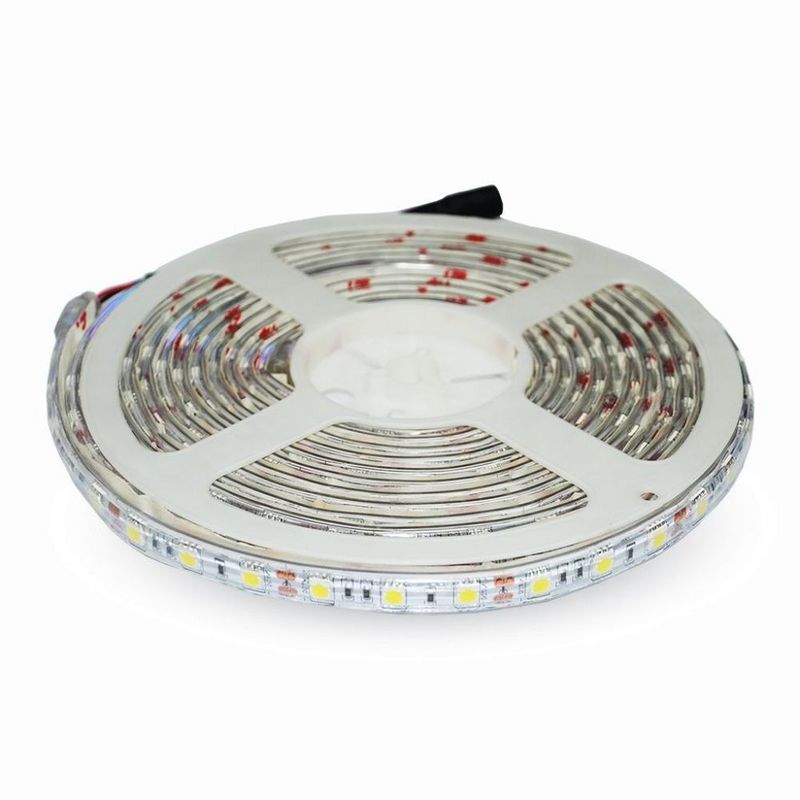 Banda LED RGB SMD5050, 60 LED/M, rola 5m, IP65, SKU2155