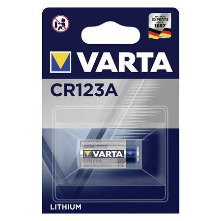 [RESIGILAT] Baterie CR123A, VARTA, 3V, Lithiu, 1 Bucata, VAR-123-R