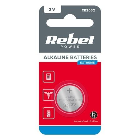Baterie CR2032 pentru telecomenzi automatizari de porti LIFE DREAM, MULTI 2120, SAFER 2128.