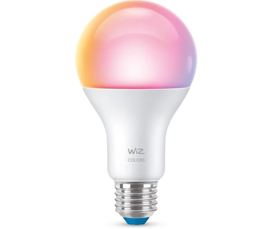 Bec inteligent interior Philips 8720169072299,  A60 E27, LED, color, dimabil, Wi-Fi, 60W echivalent, 806 lm, control vocal, aplicatie mobila, clasa energetica F