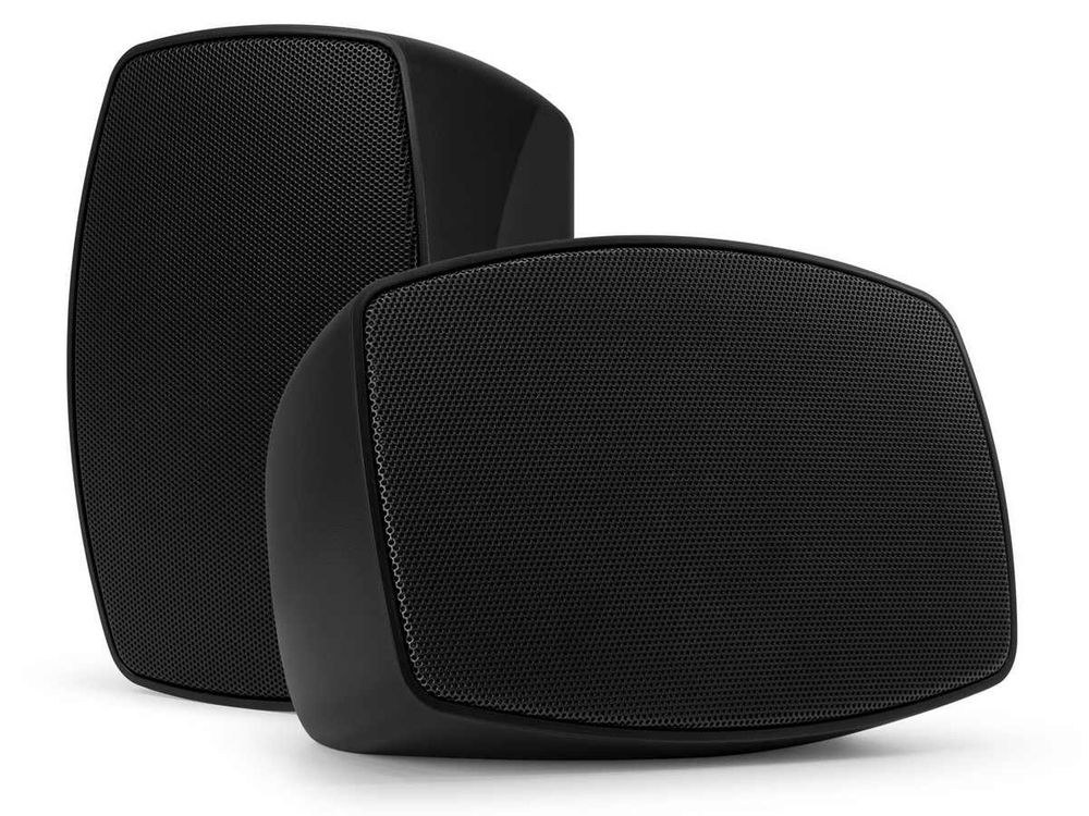 Set de 2 boxe pasive Power Dynamics BHW40BK, 30W RMS, 100V 8 Ohm, 2 cai, 4 inch, carcasa ABS, IPX5, negru