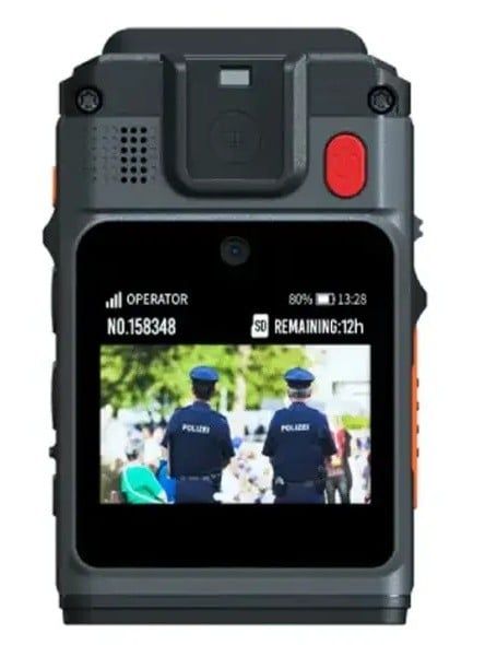 Bodycam politie Hytera SC580 32GB (SL), 2MP, 32GB, stabilizare imagine, Starlight, 150 grade, GPS, IP 68