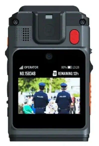 Bodycam politie Hytera SC580 64GB (SL), 2 MP, 5G, GPS, stabilizare imagine, autonomie 10h, dual stream