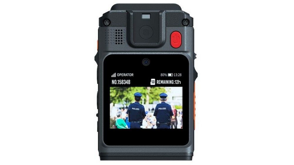 Bodycam politie 4G Hytera SC580 32GB (IR), 1080p, 32GB, infrarosu, Wi-Fi, Bluetooth 5.1, WLAN, GPS/BDS, IP68, baterie 3200mAh