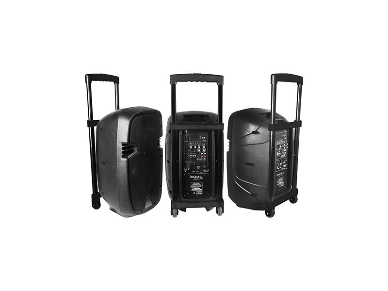 Boxa portabila activa 10 inch 200W cu USB, MP3, Bluetooth si telecomanda