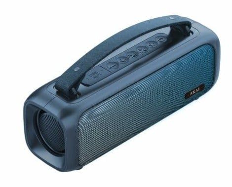 Boxa portabila AKAI Active 8W RMS, RGB, Bluetooth, USB, FM, albastru, ABTS-08 BL