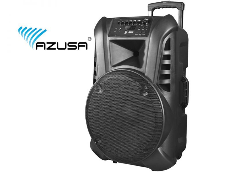 Boxa portabila cu microfon wireless, bluetooth, karaoke, USB/SD card