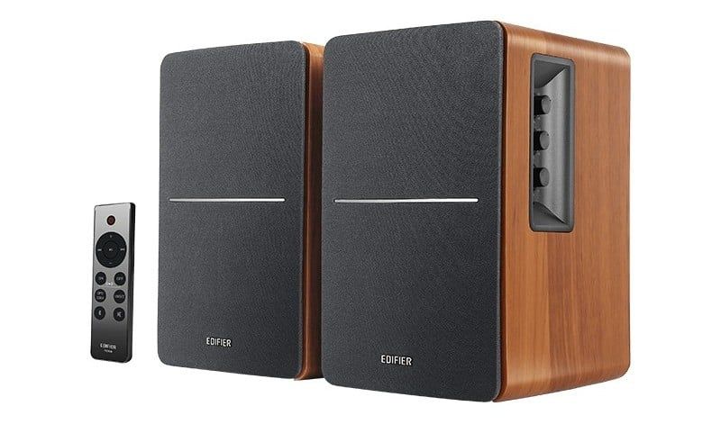 Boxe active Bluetooth Edifier R1280DBS-BR, 42W, carcasa lemn, maro