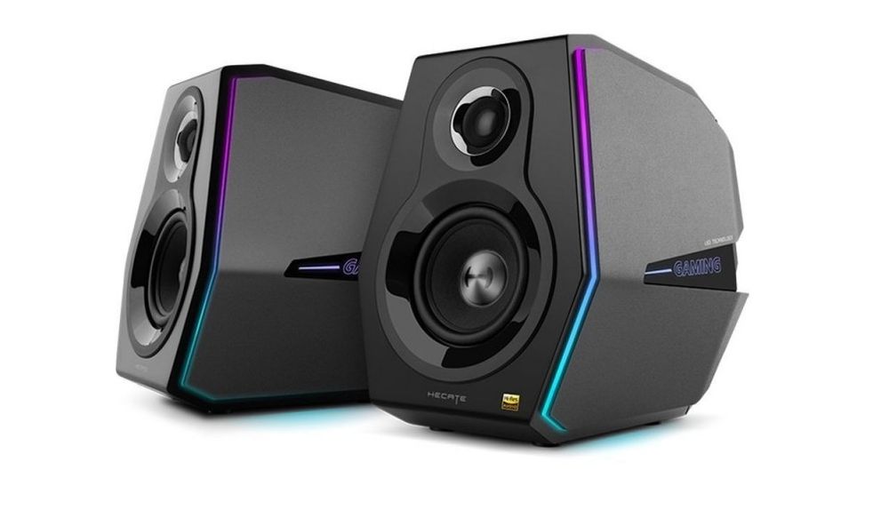 Set boxe Edifier G5000-BK, Bluetooth, 4 inch, control volum, 88W, Jack 3.5mm, USB, AUX, optic, coaxial, iluminare LED