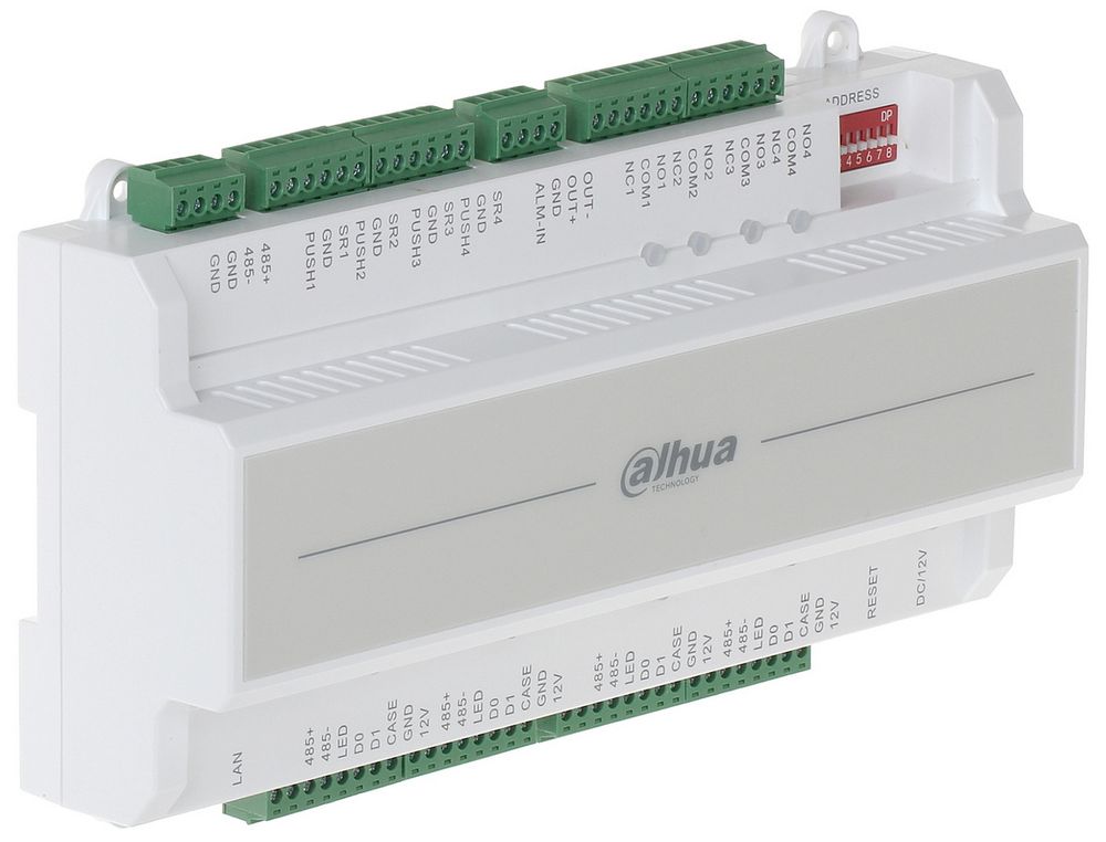 Centrala de control acces 4 usi TCP/IP, Dahua, DHI-ASC1204B-S